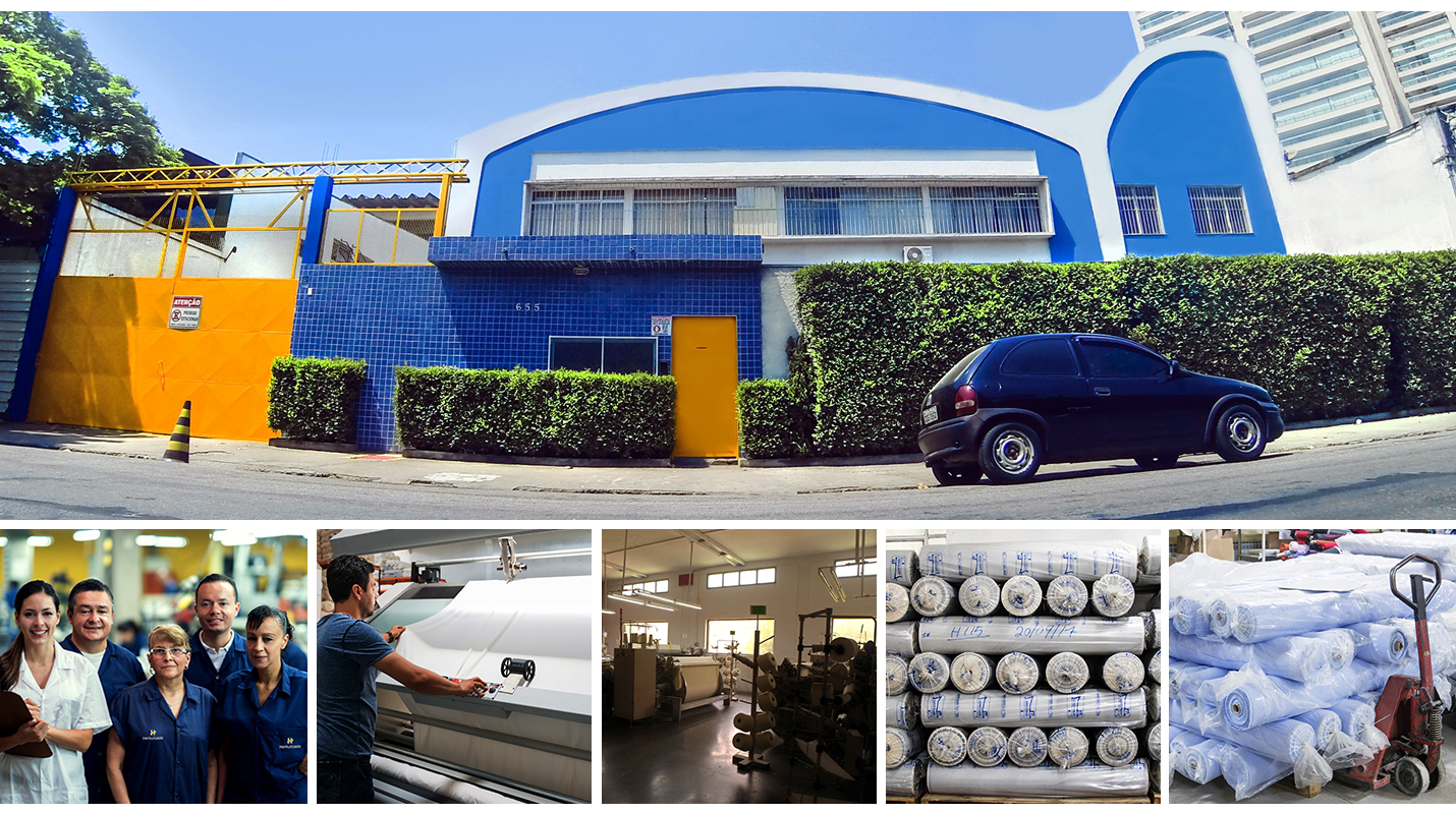 fotos da empresa em mosaico